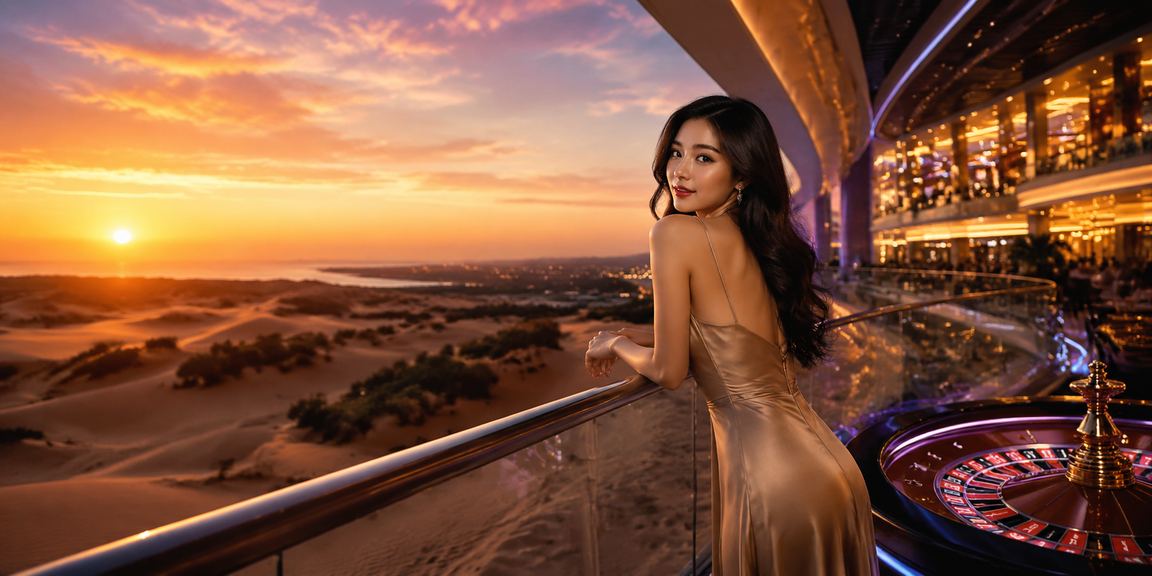 Bàn roulette tại Mũi Né minh họa nhóm live casino cho người chơi Việt